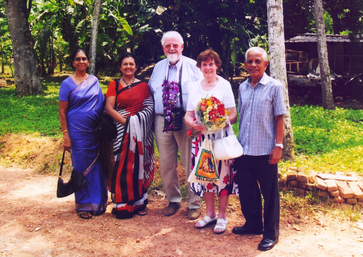 Mr. John Van Dijck and Mrs. Lin Van Dijck visited Sri Lanka mahila samithi